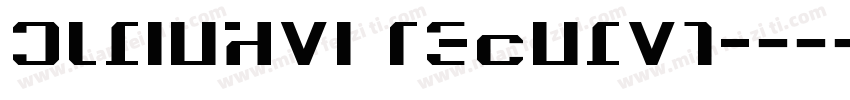 SJliukai Regular字体转换